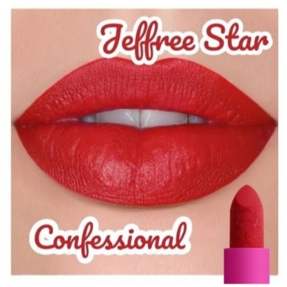 New! Confessional - Jeffree Star Velvet Trap Lipstick Pink Religion BNIB NWT - Picture 1 of 6